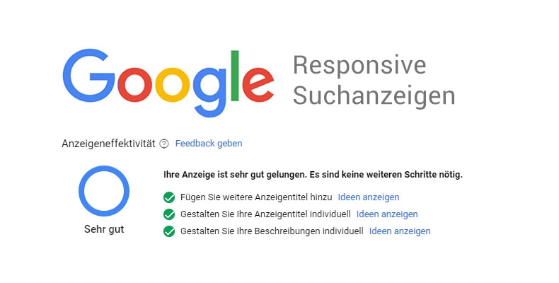 Google Ads responsive Suchanzeigen, isemo News